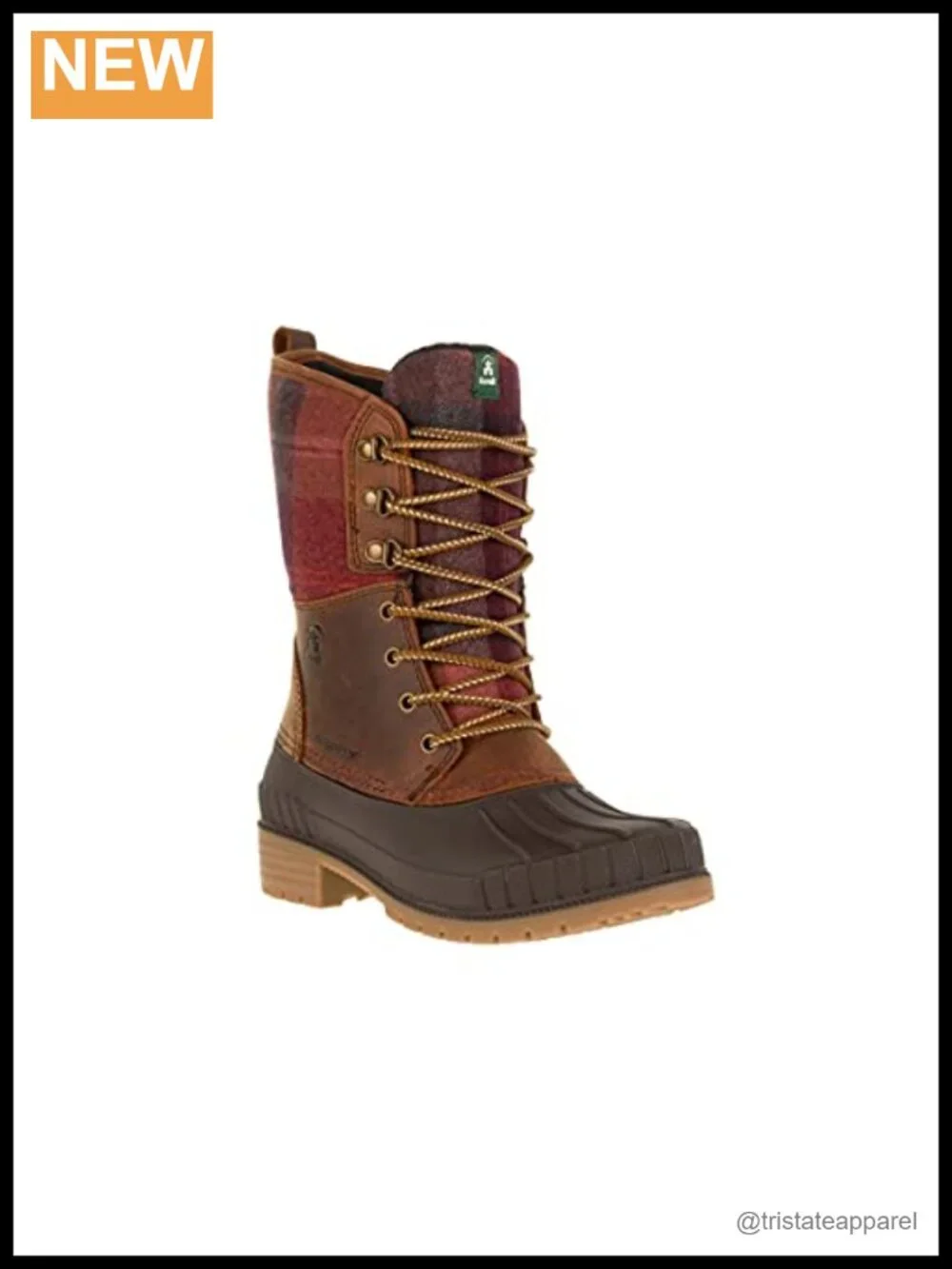 Waterproof Insulated Winter Snow Boots Lace Up Mid Calf Women's